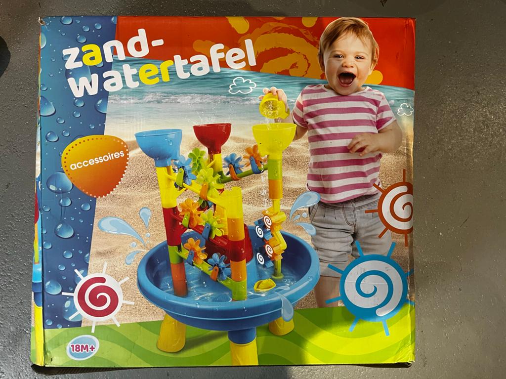 Zand- en watertafel met accessoires, Ophalen, Zo goed als nieuw, Overige typen