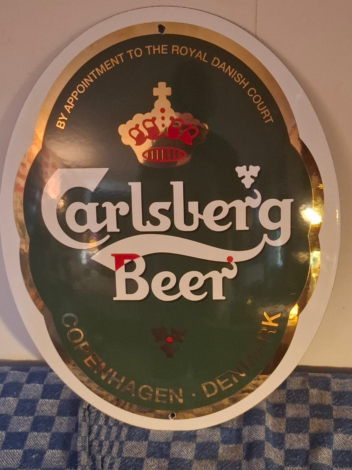 emaille bord, Ophalen of Verzenden, Reclamebord, Plaat of Schild, Overige merken