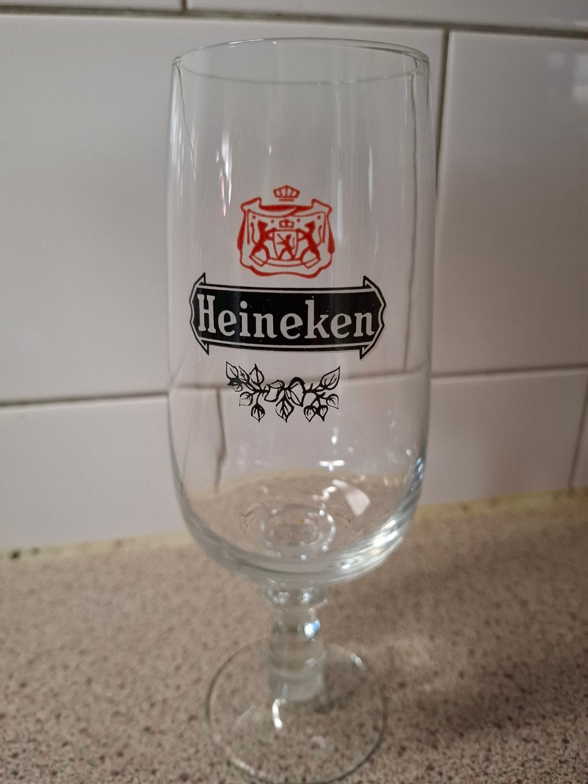 Luxe HEINEKEN bierglas., Ophalen of Verzenden, Nieuw, Glas of Glazen, Heineken