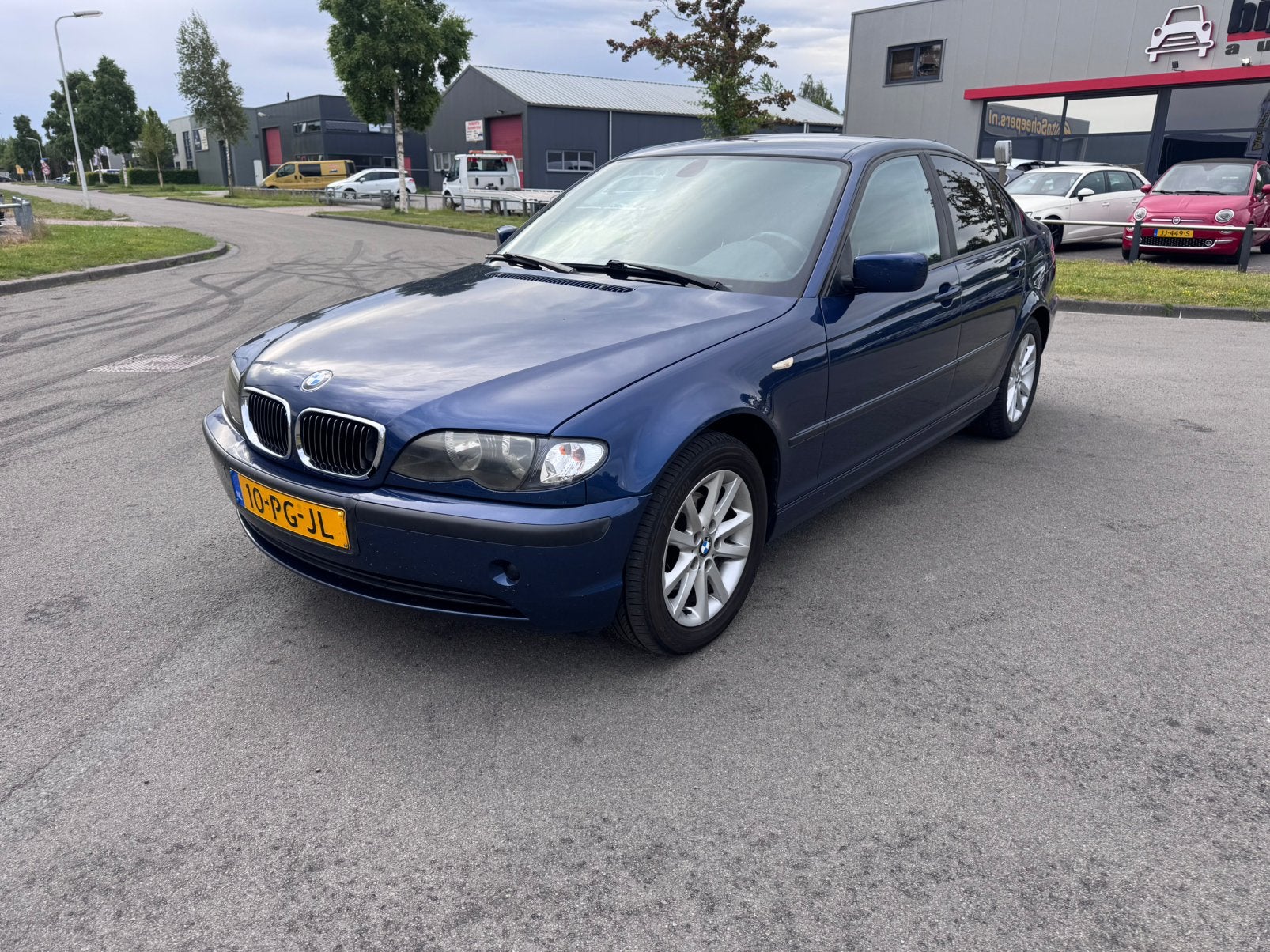 BMW 3-Serie e46 316i 2004 Blauw, Achterwielaandrijving, 1250 kg, Zwart, 4 cilinders