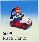 Lego Town Classic Town Race 6609 Race Car, City, Lego, Ophalen of Verzenden, Zo goed als nieuw