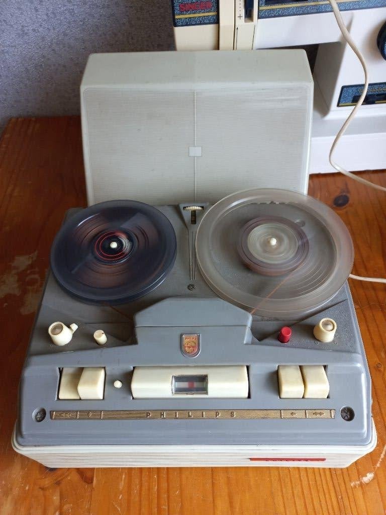 Bandrecorder Philips, Audio, Tv en Foto, Bandrecorders, Ophalen, Bandrecorder, Met banden