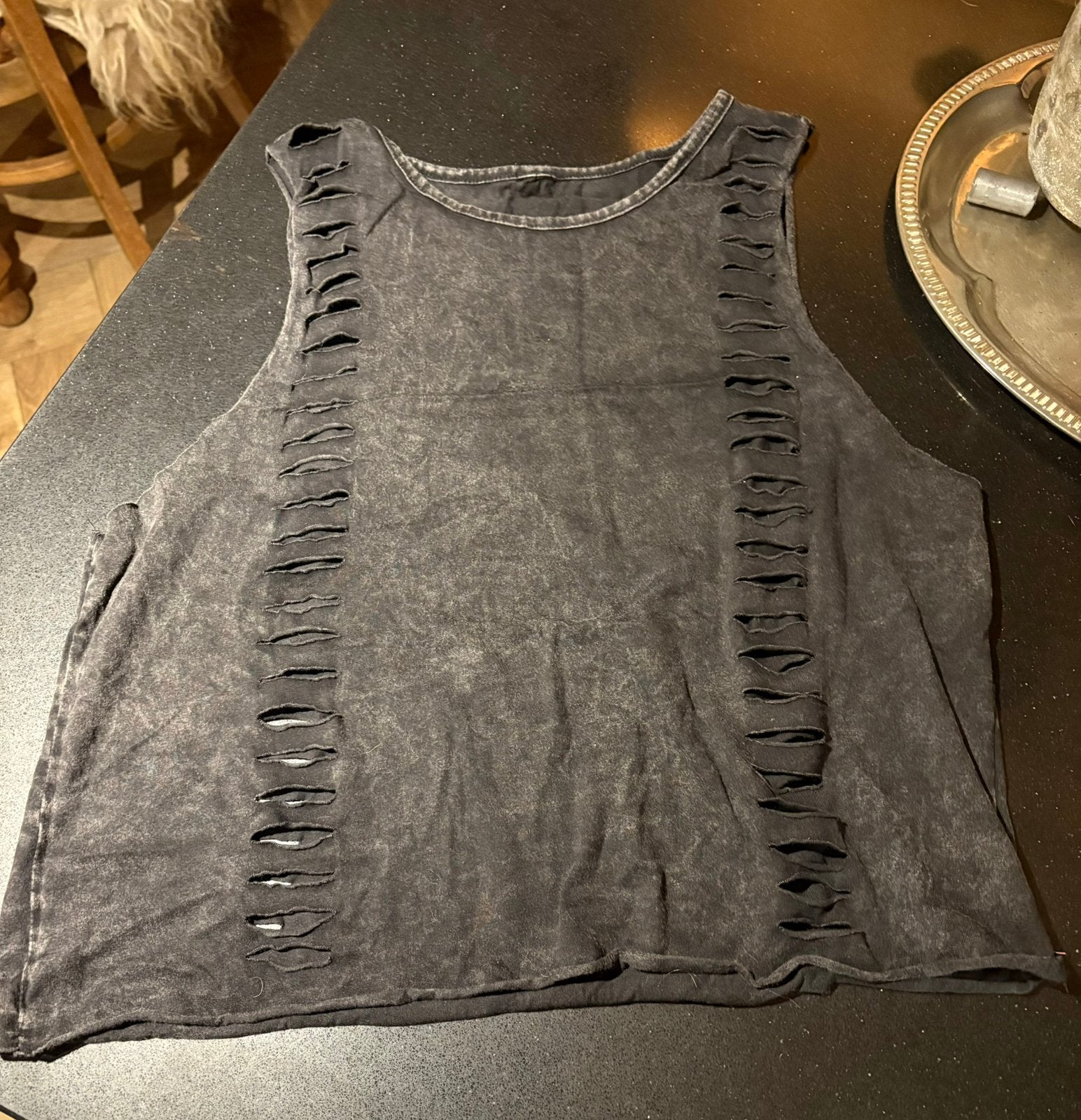 Sexy opengewerkte Toonzshop Top, Kleding | Dames, Maat 38/40 (M), Ophalen of Verzenden, Zo goed als nieuw, Zonder mouw