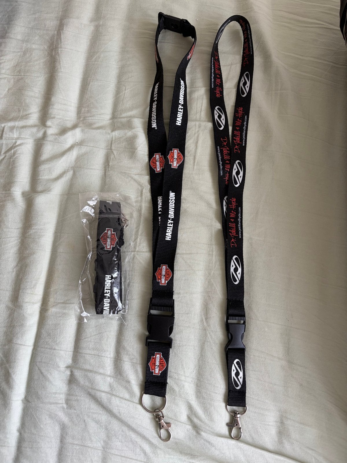 Harley-Davidson en Dr. Jekill & Mr. Hyde Lanyards, Ophalen of Verzenden, Gebruikt
