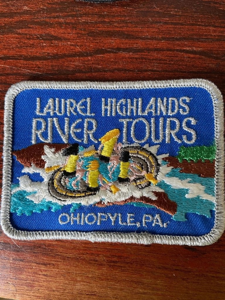 Laurel Highlands River Tours patch - Ohiopyle PA - NEW, Ophalen of Verzenden, Nieuw, Motoren