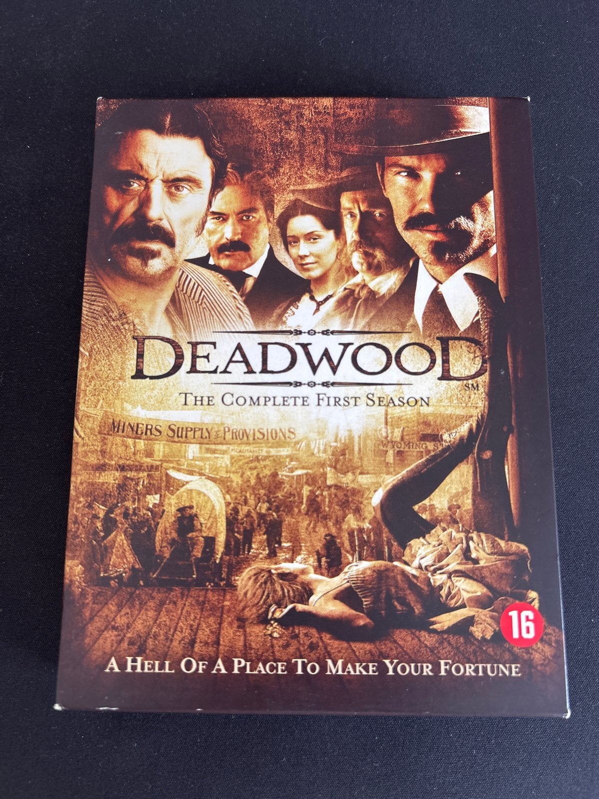 Deadwood: The Complete First Season (DVD), Engels, Vanaf 16 jaar, Historisch of Kostuumdrama, Nederlands