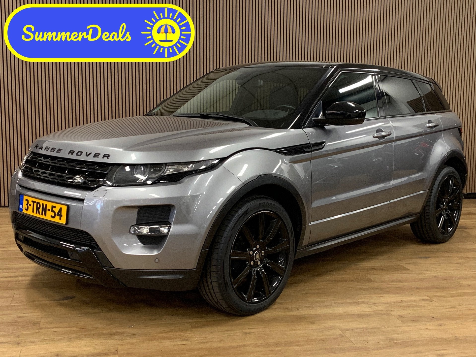 Land Rover Range Rover Evoque 2.0 Si 4WD Prestige|Panoramada, Auto's, Land Rover, Euro 5, Zwart, 4 cilinders, Bedrijf
