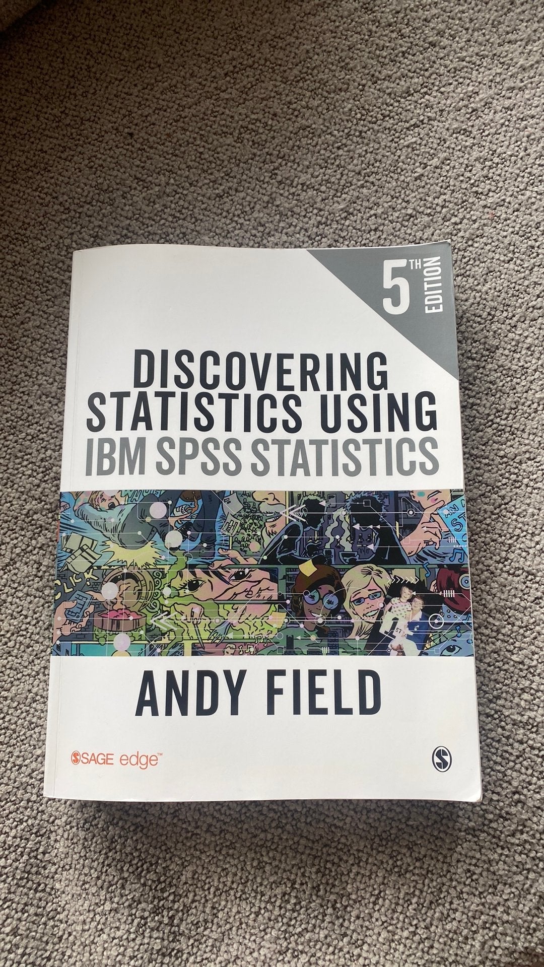 Discovering statistics using IBM SPSS statistics - 5e editie, Ophalen of Verzenden, Zo goed als nieuw, Programmeertaal of Theorie