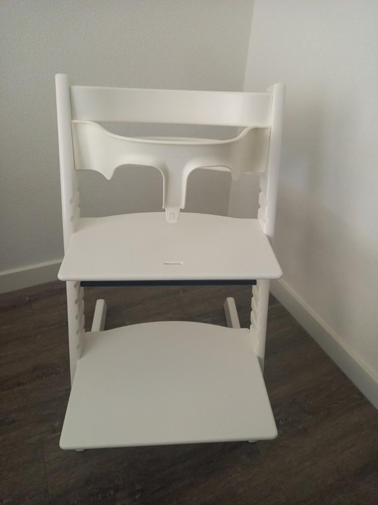 Stokke trip trap stoel., Ophalen, Zo goed als nieuw, Meegroeistoel, Aanschuifbaar