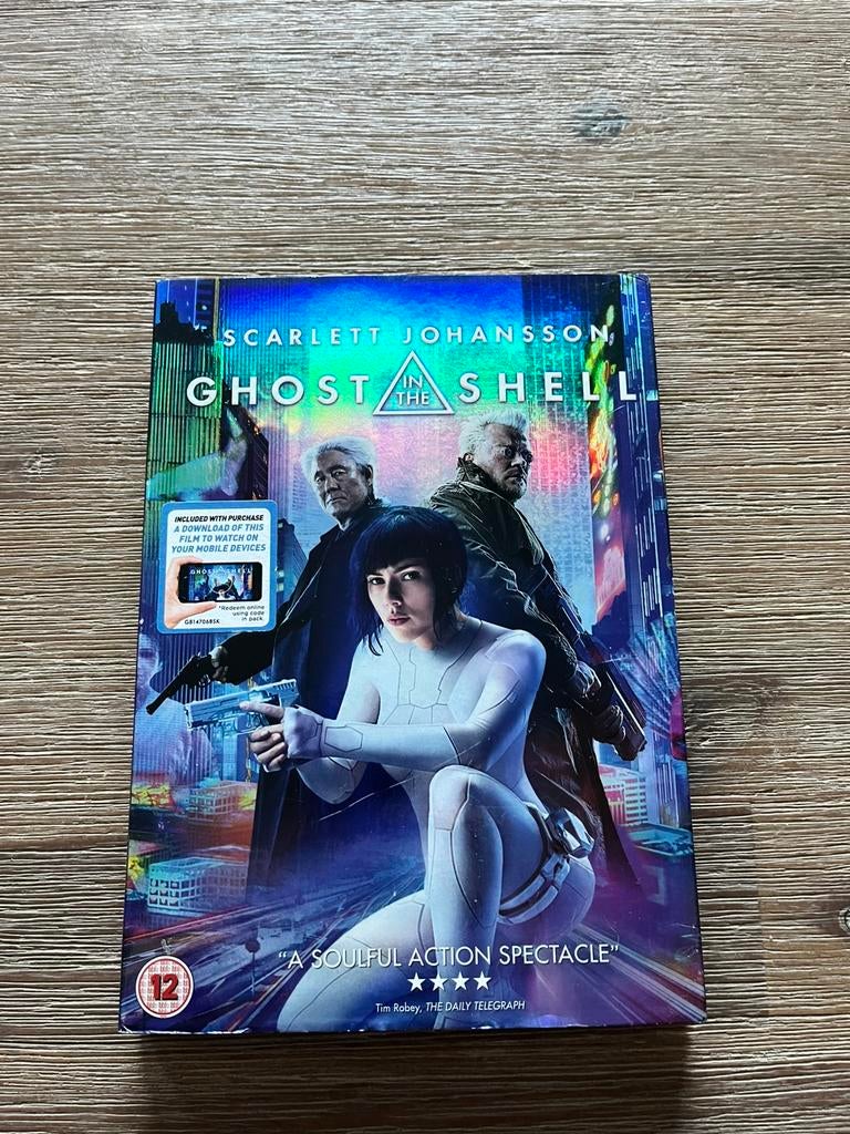 Ghost In The Shell, Cd's en Dvd's, Dvd's | Science Fiction en Fantasy, Zo goed als nieuw, Vanaf 16 jaar, Ophalen of Verzenden