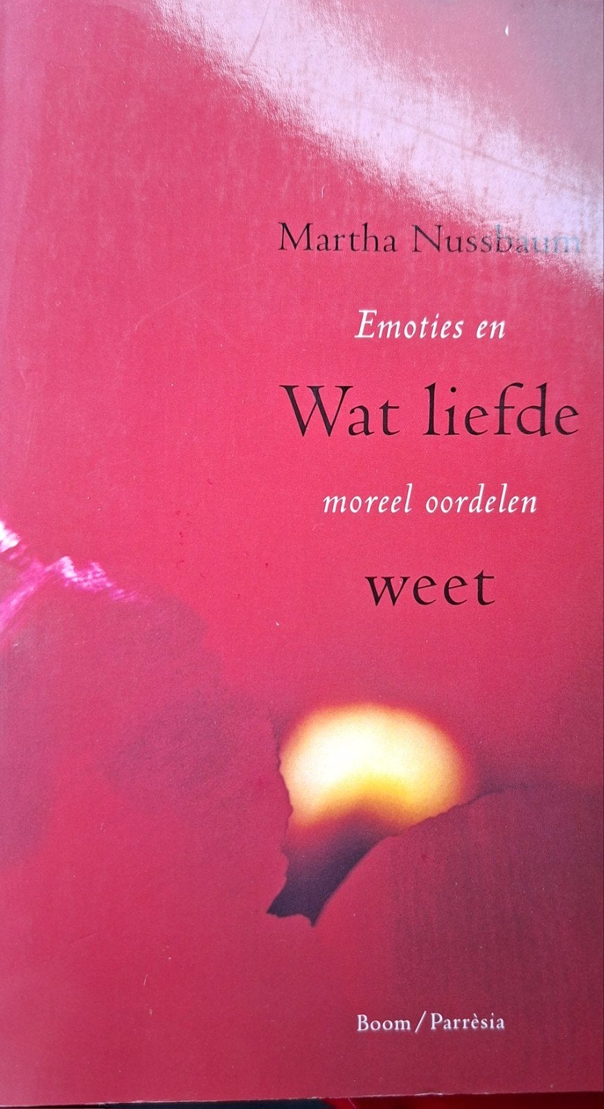 M. Nussbaum - Wat liefde weet, Boeken, Ophalen of Verzenden, Zo goed als nieuw, M. Nussbaum