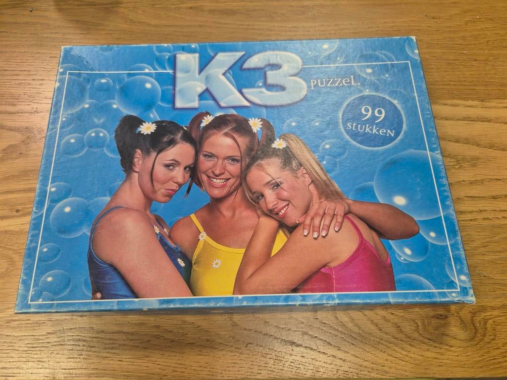K3 Puzzel 99 Stukjes - Nostalgisch Plezier, Ophalen of Verzenden, Minder dan 500 stukjes, Gebruikt, Legpuzzel