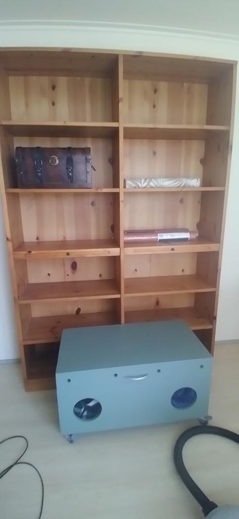 Vakkenkast boekenkast, Ophalen, Gebruikt, 100 tot 150 cm, 25 tot 50 cm