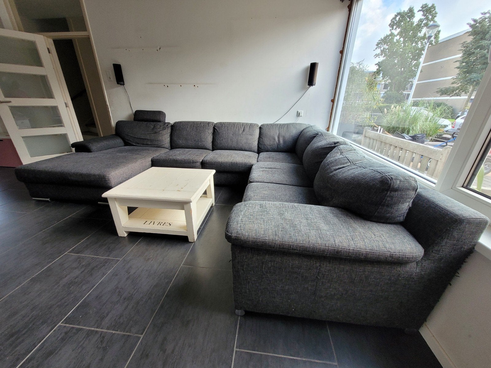 U hoekbank met lounge gedeelte, Ophalen, Gebruikt