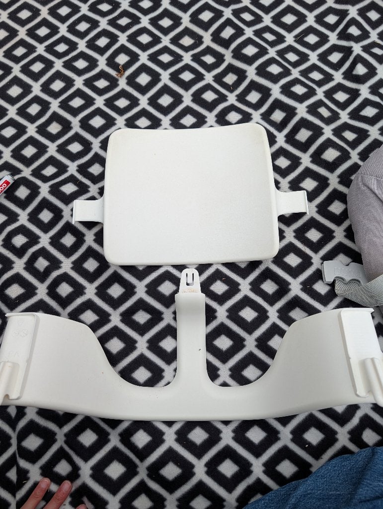 Babyset Stokke stoel, Kinderen en Baby's, Kinderstoelen, Ophalen, Gebruikt, Meegroeistoel