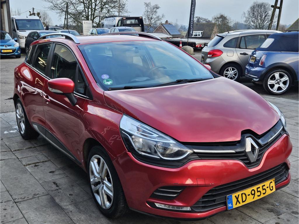 Renault Clio Estate 1.2 16V *AC*Navi*CC* (bj 2018), Auto's, Renault, Voorwielaandrijving, Gebruikt, Euro 6, 49 €/maand