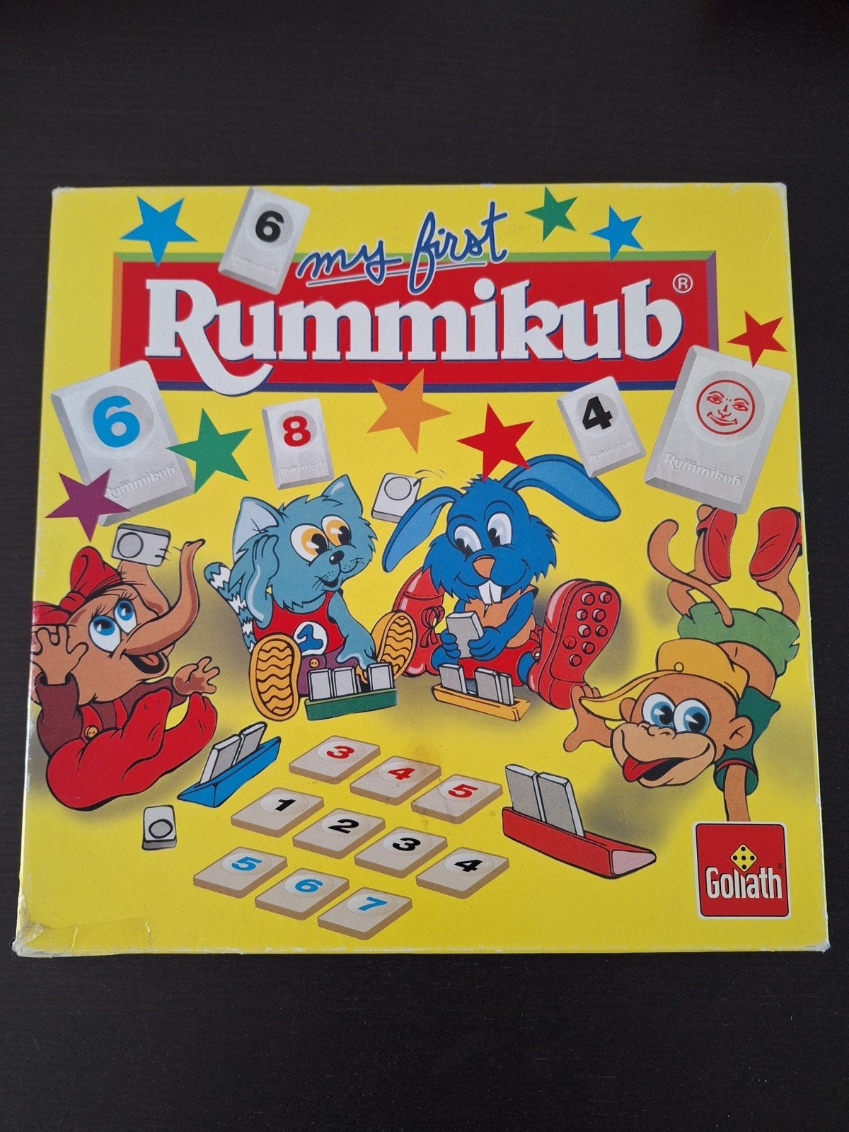 My First Rummikub - Goliath - Zo goed als nieuw, Ophalen of Verzenden, Gebruikt, Puzzelen