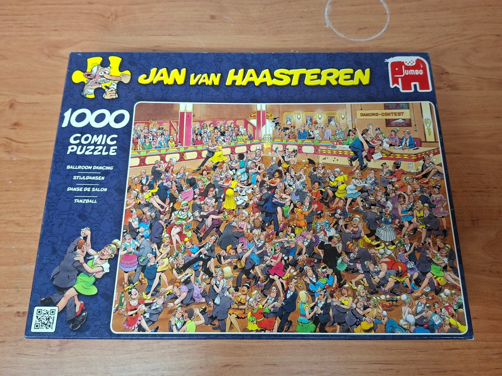 Jan van Haasteren Comic Puzzel 1000 stukje - COMPLEET, Ophalen of Verzenden, 500 t/m 1500 stukjes, Zo goed als nieuw, Legpuzzel