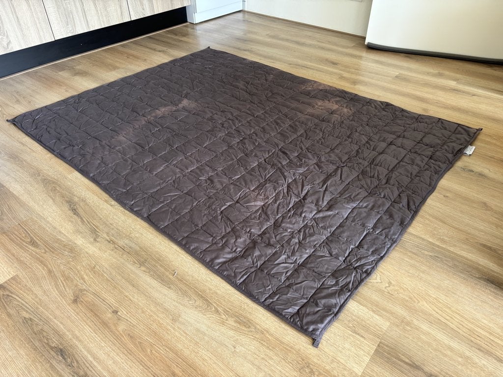 Calmzy katoenen verzwaringsdeken 8 kilo met bijpassende hoes, Ophalen, Eenpersoons, Nieuw, Deken of Dekbed