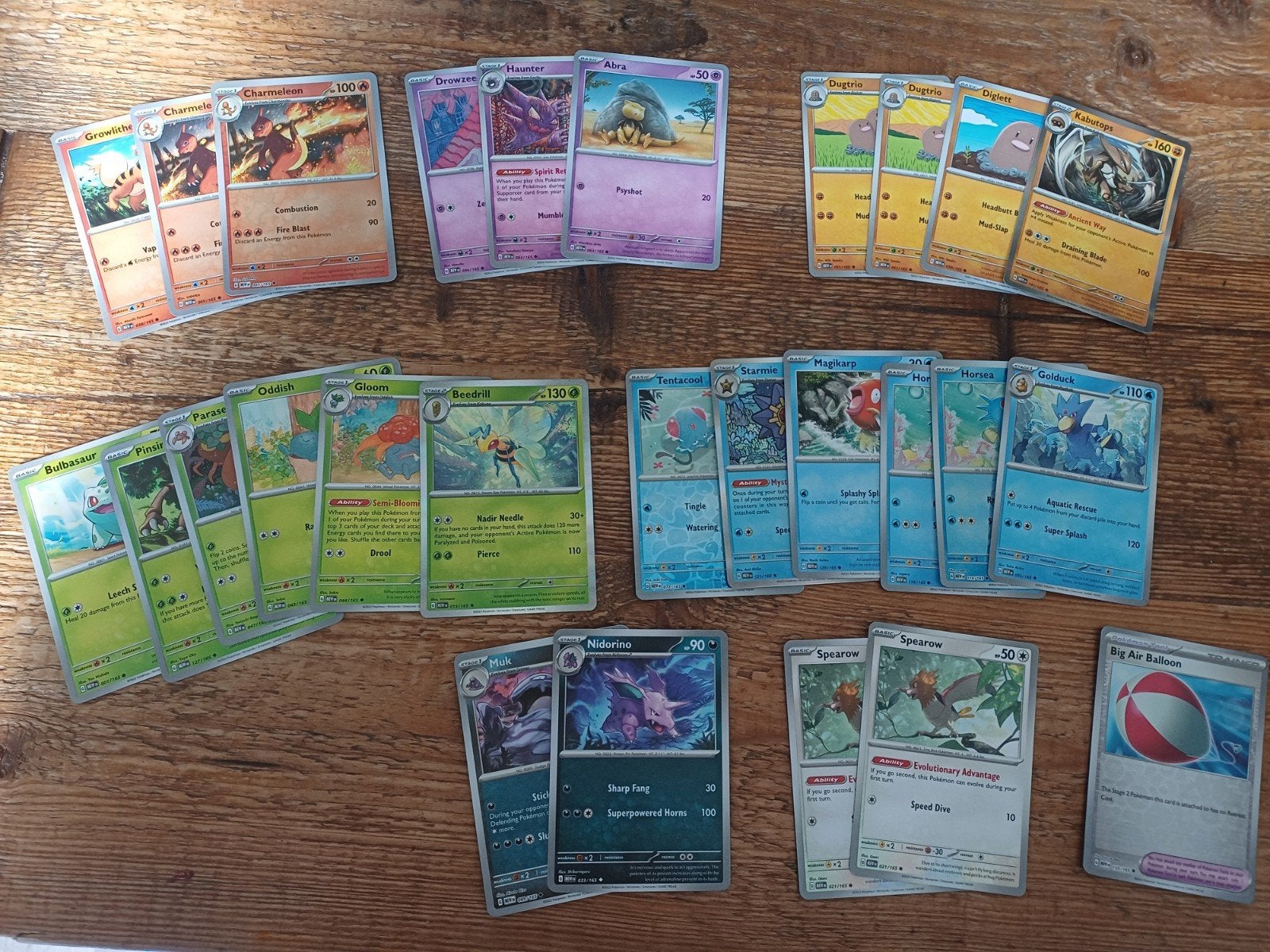 Pokémon 151 Verzamelkaarten Set, Ophalen of Verzenden, Gebruikt, Meerdere kaarten