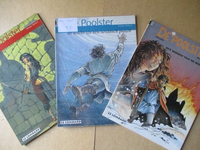 w0243 de poolster 1 t/m 3, Boeken, Eén stripboek, Ophalen, Gelezen