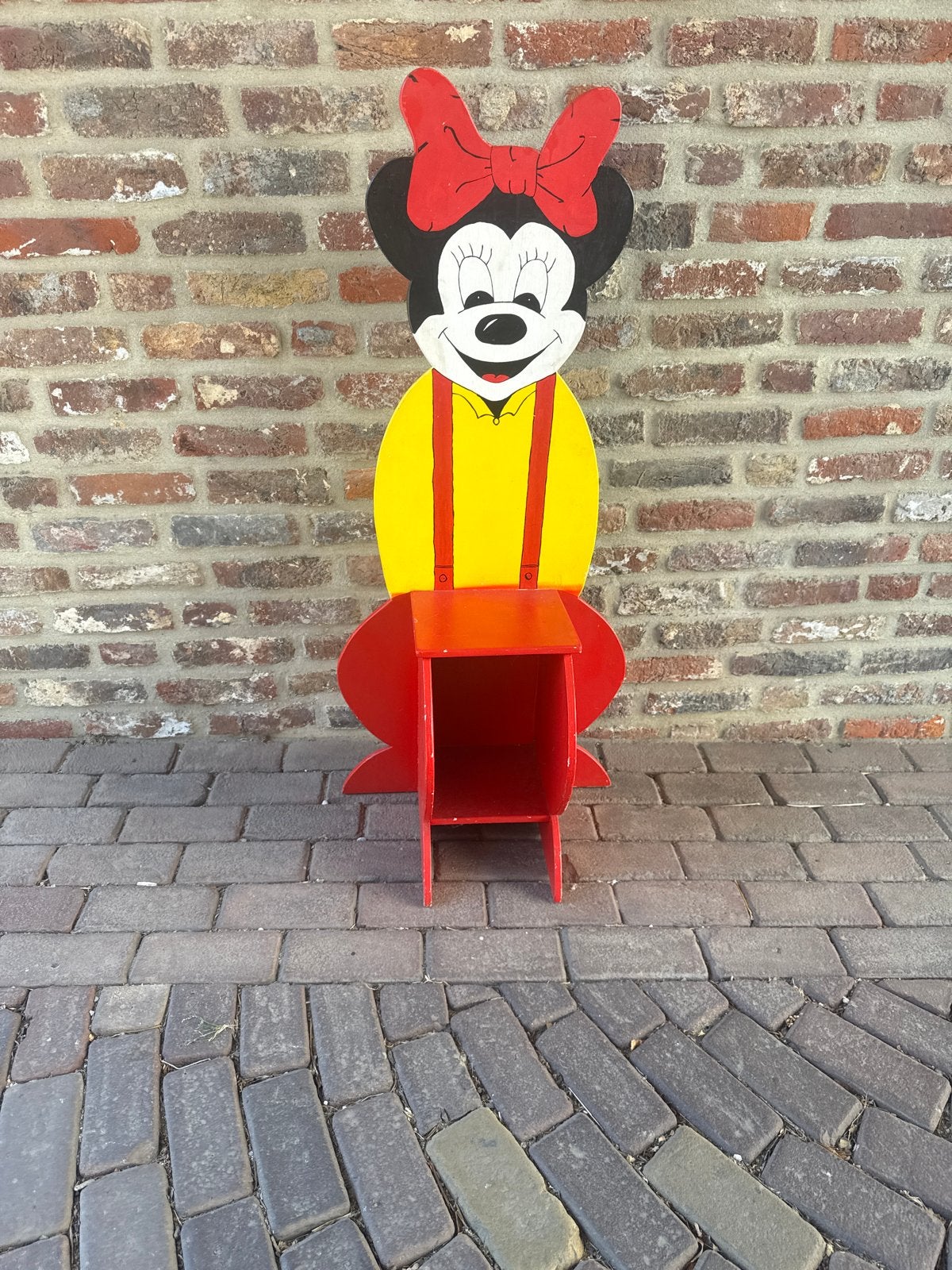 Minnie Mouse stoeltje met opbergvakje, Ophalen, Gebruikt, Overige typen