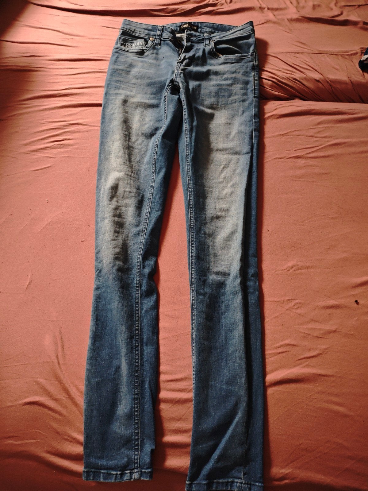CARS JEANS Slim Fit Denver Wash spijkerbroek, Blauw, W32 (confectie 46) of kleiner, Ophalen of Verzenden, Gedragen