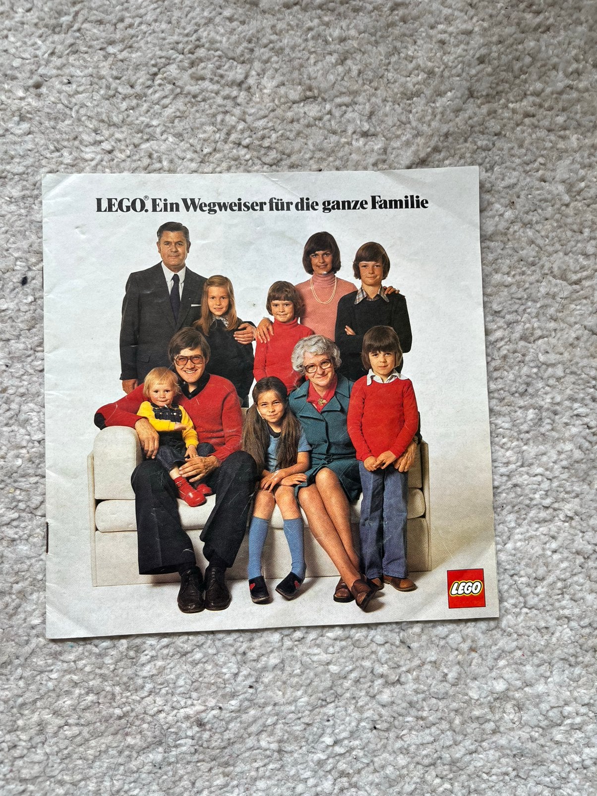 Oude LEGO catalogus / folder 1976, Ophalen of Verzenden, Gebruikt, Lego