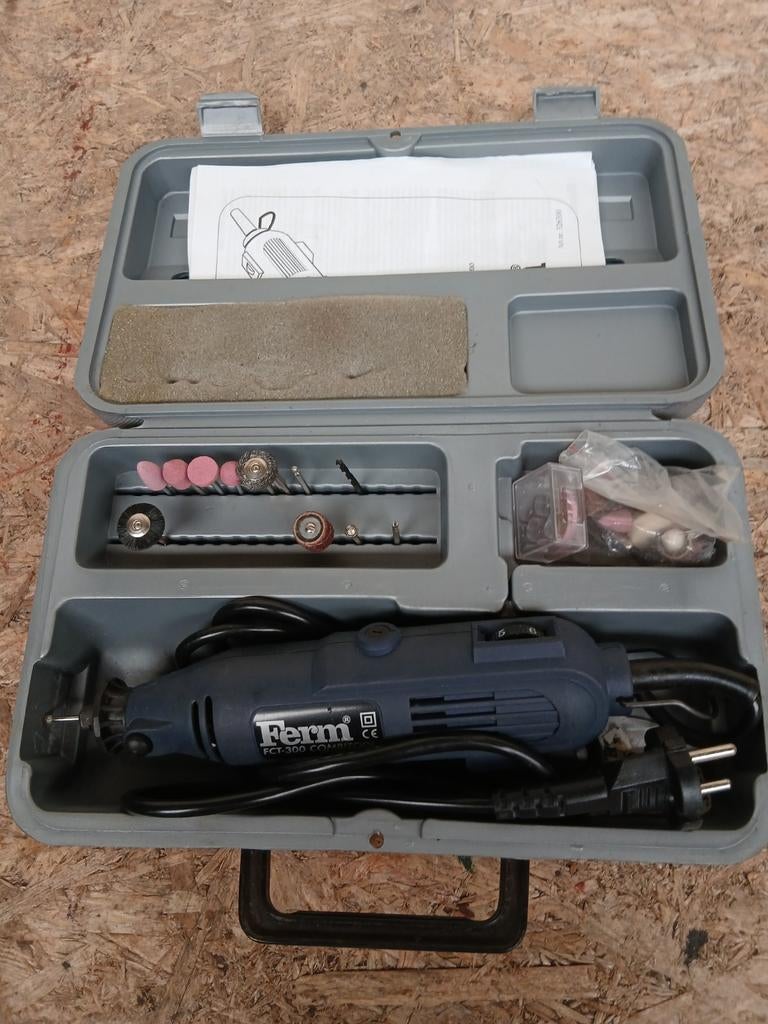 Ferm FCT-300 Combitool in koffer, Ophalen of Verzenden