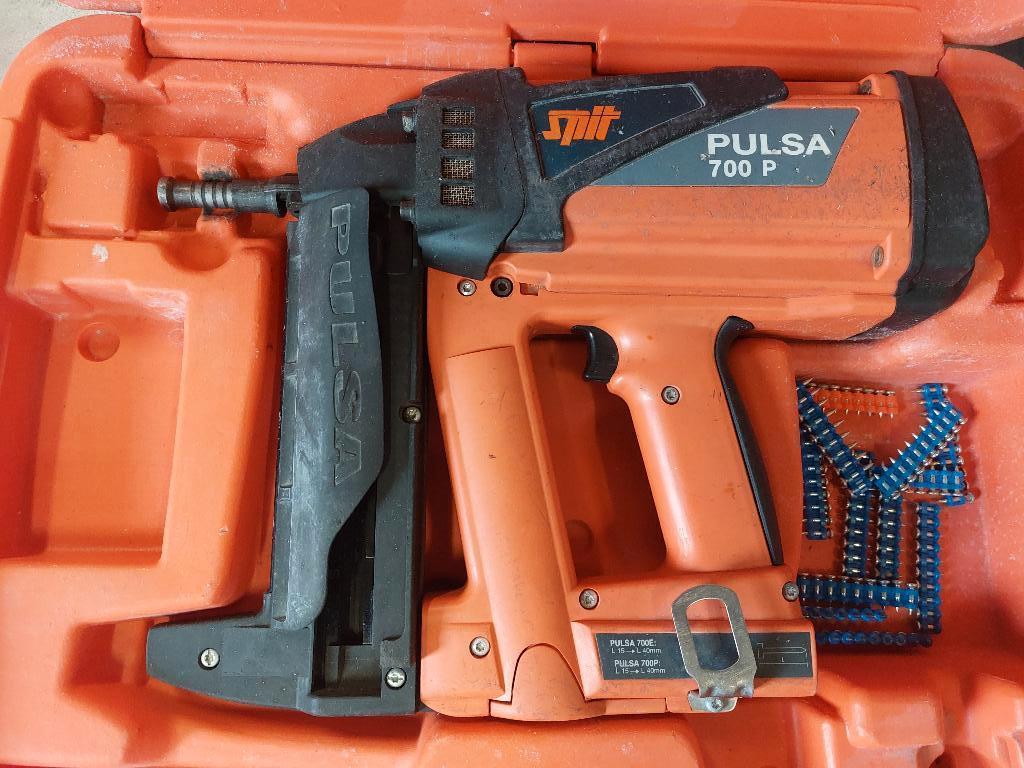 Spit Pulsa 700P Gas - Accu Schiethamer betonschiethamer, ,, Ophalen of Verzenden, Zo goed als nieuw, ,