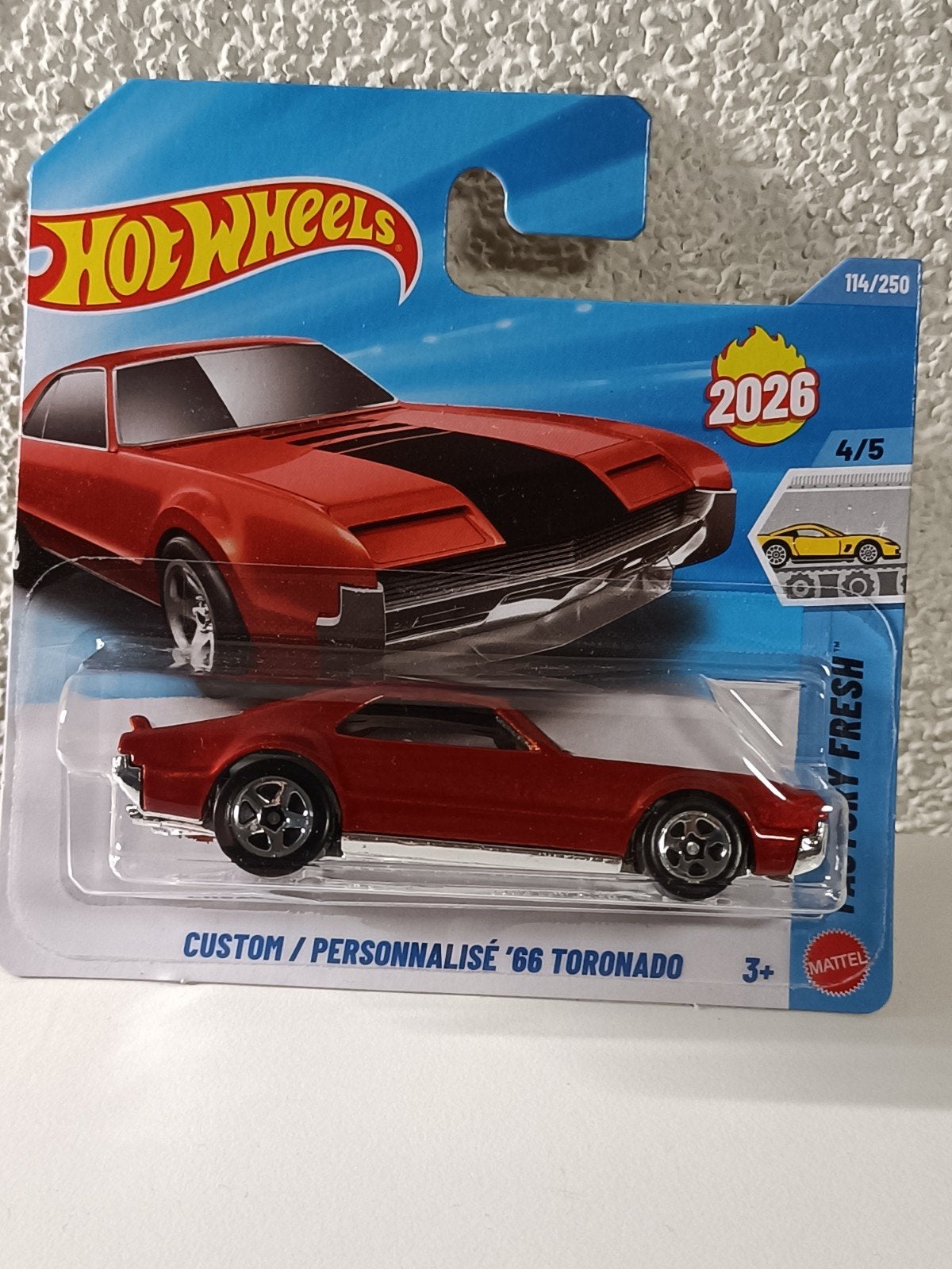 Hot Wheels '66 Toronado - Nieuw in verpakking, Ophalen of Verzenden, Nieuw