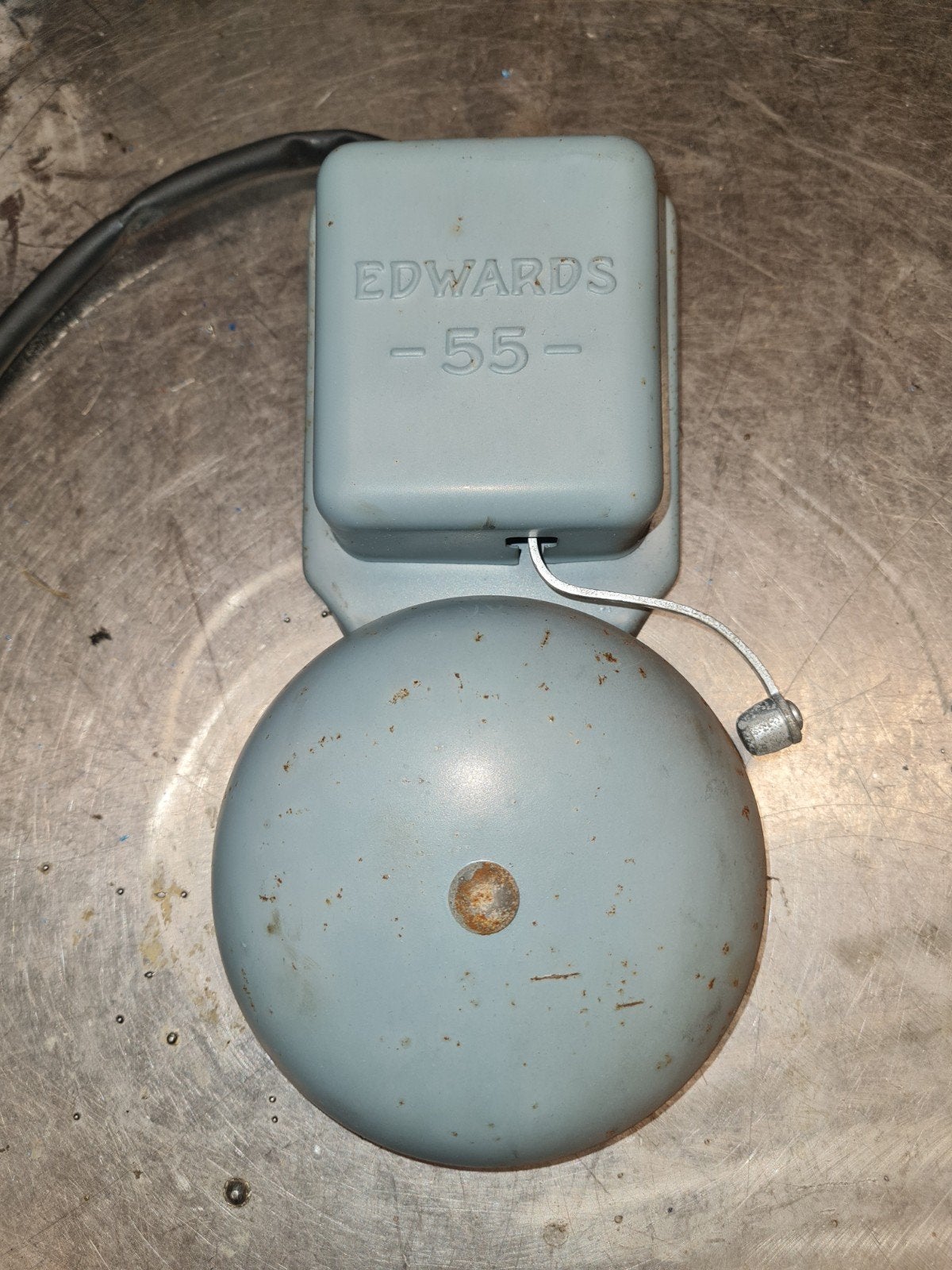 Vintage Edwards -55- deurbel/gong, Ophalen of Verzenden
