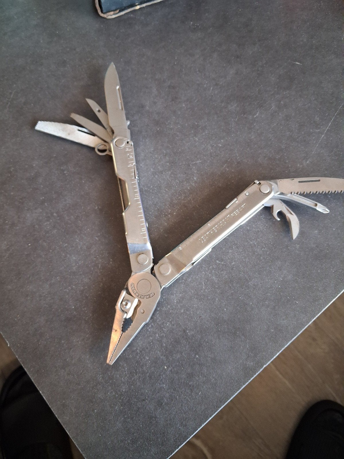 Leatherman Rebar Multitool - Zo goed als nieuw, Ophalen of Verzenden, Zo goed als nieuw, Multitool, Overige merken