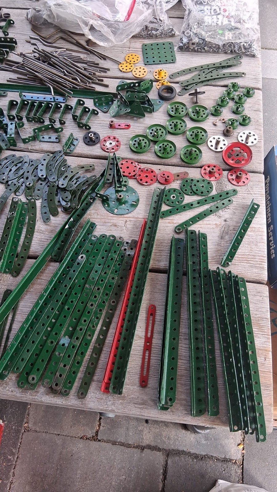 Meccano en brecc, Ophalen of Verzenden
