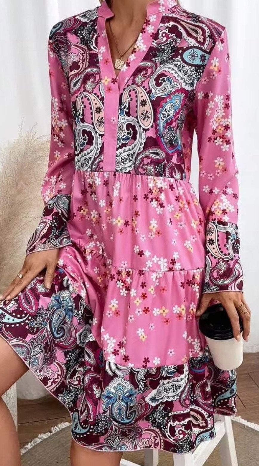 Splinternieuwe SHEIN jurk maat S, Kleding | Dames, Nieuw, Ophalen of Verzenden, Roze, Maat 36 (S)