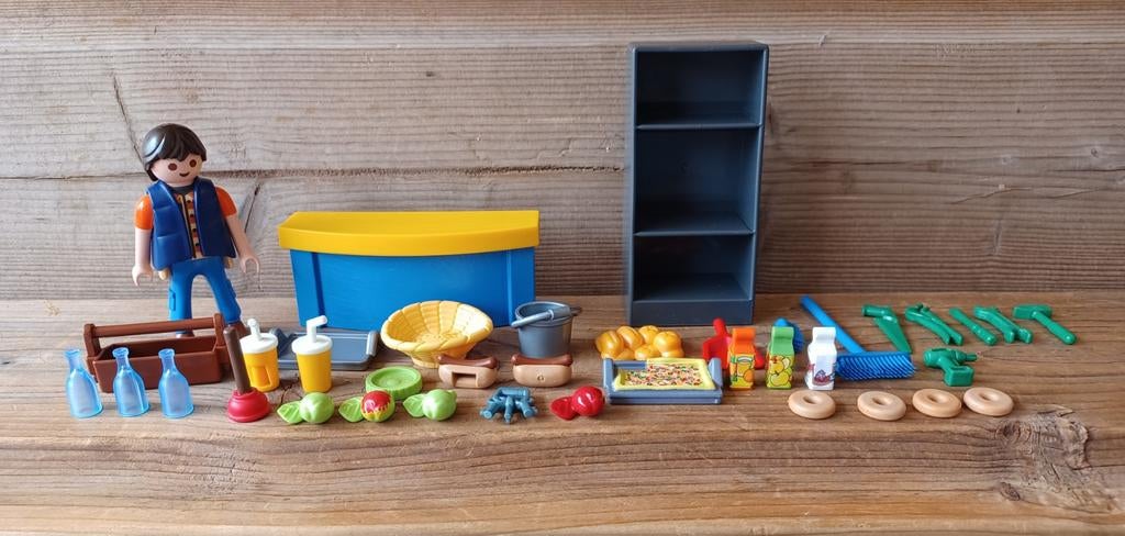 Playmobil schoolkantine, Ophalen of Verzenden, Zo goed als nieuw