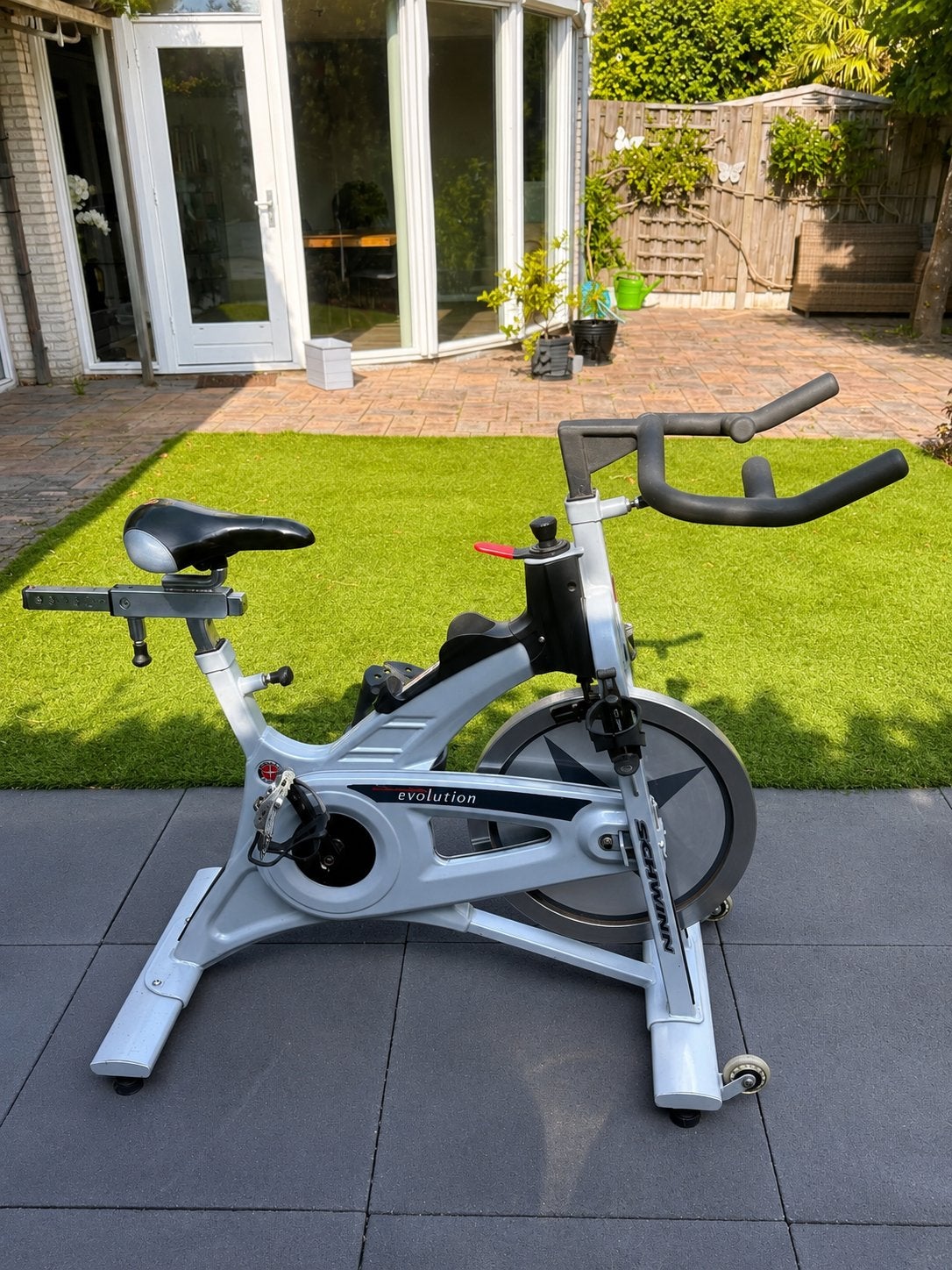 Schwinn Evolution Spinningfiets, Sport en Fitness, Fitnessapparatuur, Ophalen, Spinningfiets, Zo goed als nieuw, Metaal