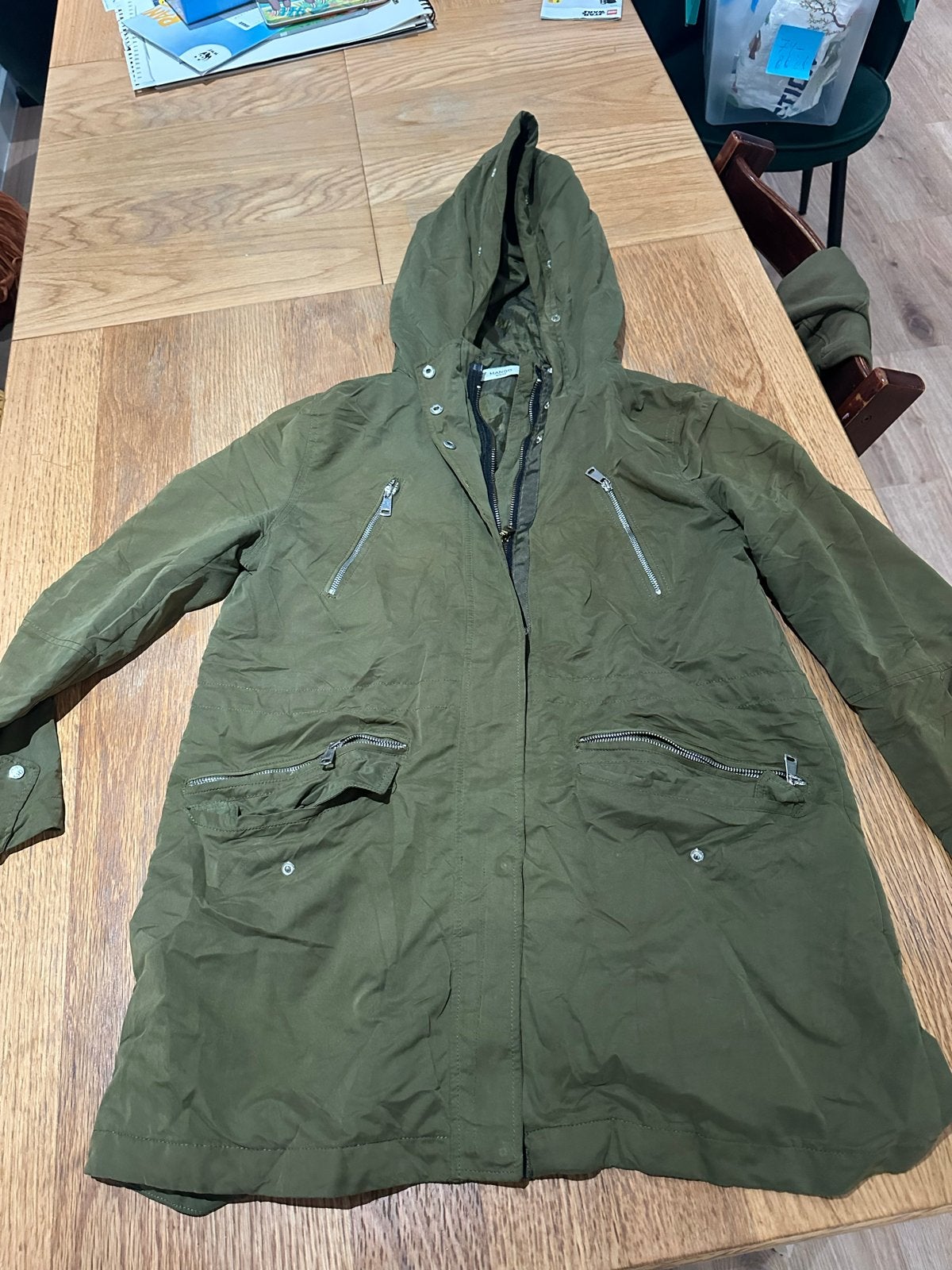 Mango dames jas maat M, Ophalen of Verzenden, Gedragen, Maat 38/40 (M), Groen