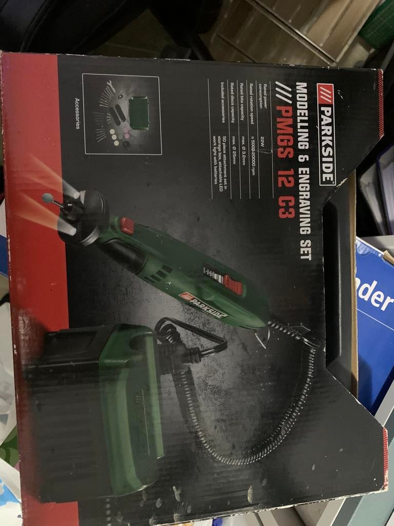 Parkside graveermachine, Ophalen, Nieuw, 1200 watt of meer, Overige typen