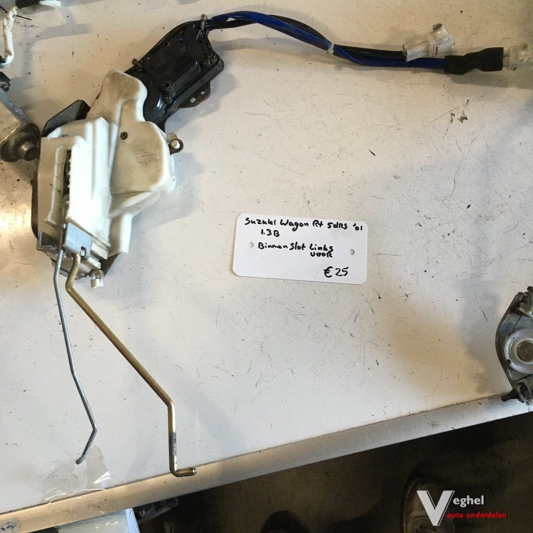 Suzuki Wagon R 5drs 1.3  Slotmechaniek Binnenslot Linksvoor, Gebruikt, -, -, Ophalen of Verzenden