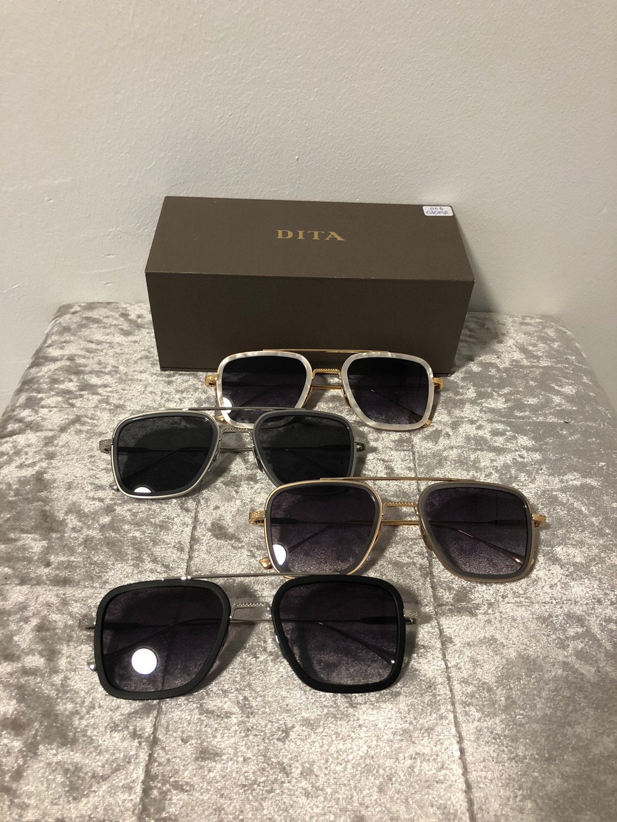 dita flight 006, Sieraden, Tassen en Uiterlijk, Zonnebrillen en Brillen | Heren, Ophalen of Verzenden, Zo goed als nieuw, Overige kleuren