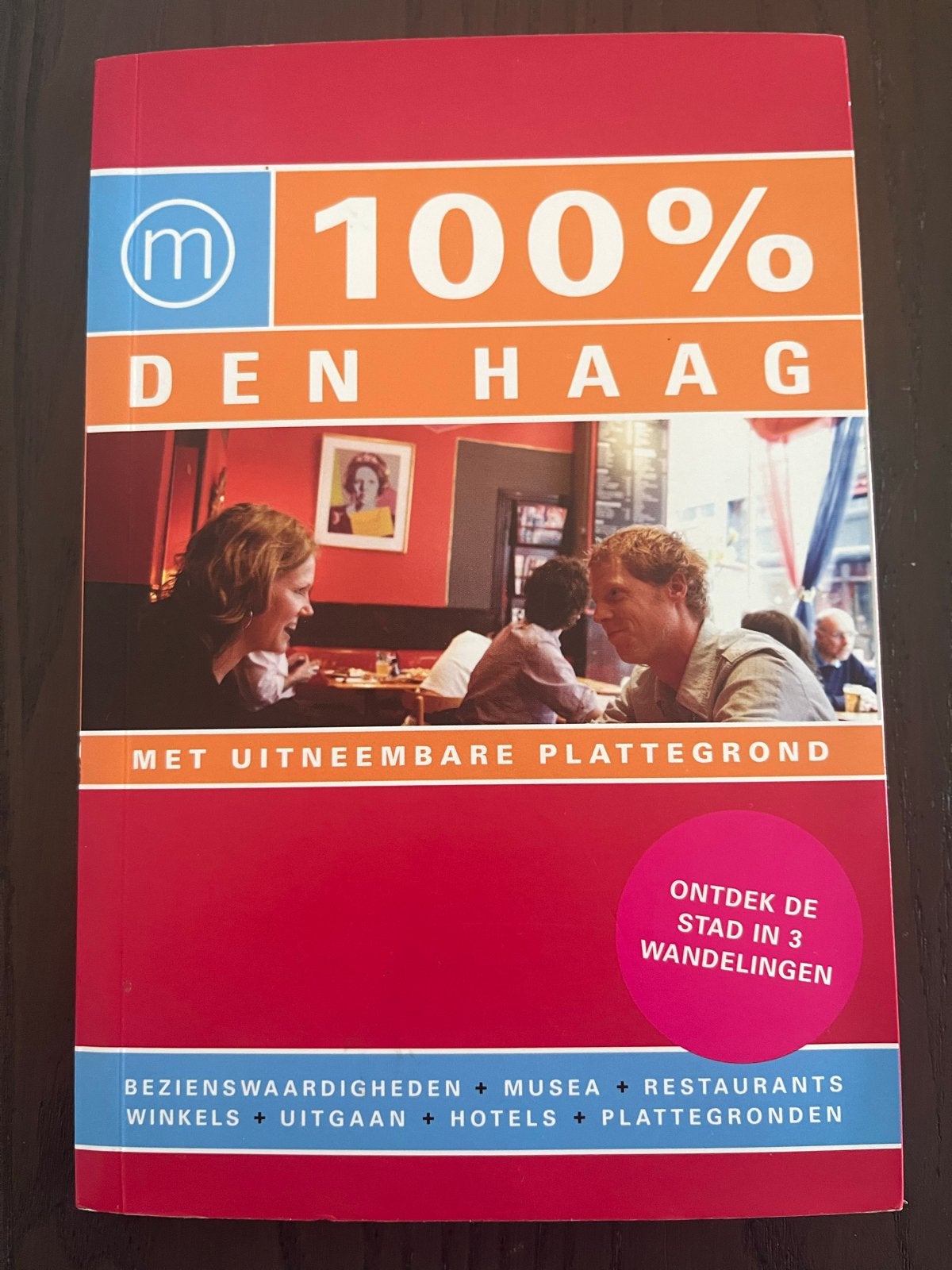 100% Den Haag Reisgids met uitneembare plattegrond, Overige merken, Verzenden, Europa, Zo goed als nieuw