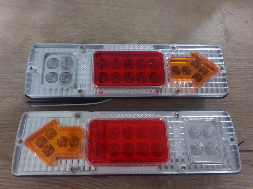 Universele LED Achterlichten 12V/24V voor Trailer, Camper, Ophalen of Verzenden, Nieuw
