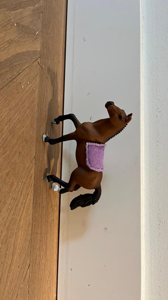 Schleich dekje ZONDER PAARD, Ophalen of Verzenden, Zo goed als nieuw