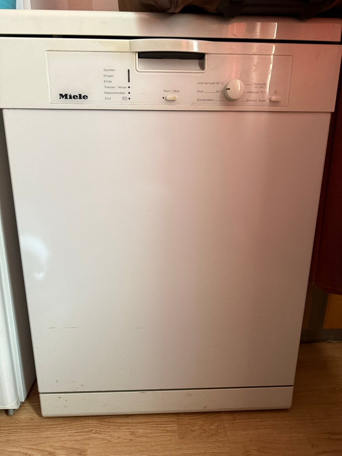 Miele vaatwasser - Wit, goed onderhouden, Ophalen, Gebruikt, 60 cm of meer, 14 tot 18 liter