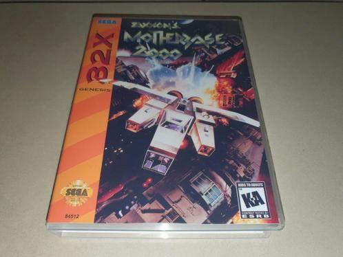 Zaxxon's Motherbase 2000 Sega 32X Game Case, Spelcomputers en Games, Games | Sega, Zo goed als nieuw, Mega Drive, 1 speler, Vanaf 3 jaar