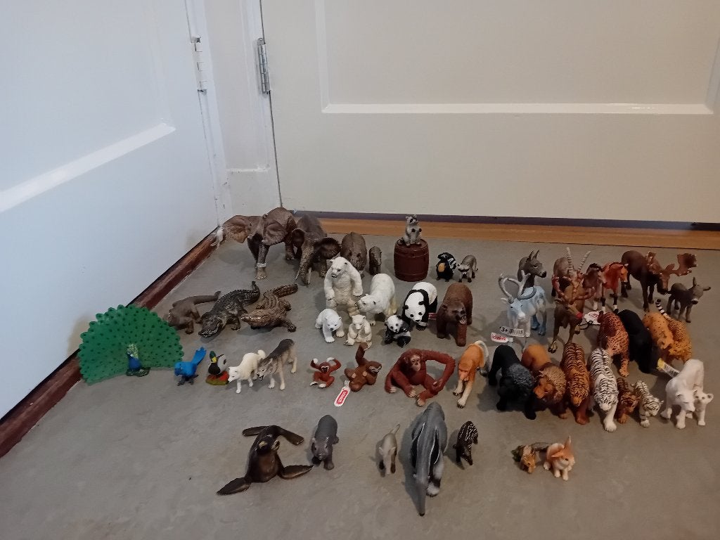 schleich dieren, Ophalen of Verzenden, Zo goed als nieuw, Wild dier, Beeldje of Figuurtje