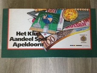 Het Klup Aandeel Spel Apeldoorn, Een of twee spelers, Ophalen of Verzenden, Gebruikt, Onbekend