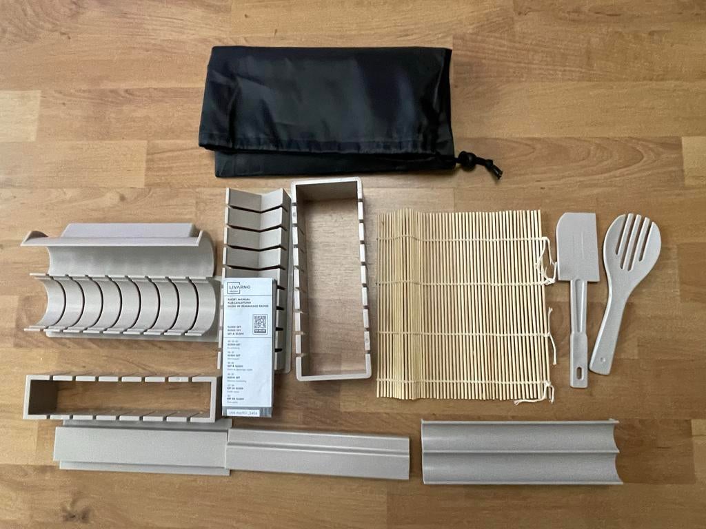 LIVARNO home Sushi-Making Kit - 13-delig, Overige typen, Kunststof, Ophalen of Verzenden, Zo goed als nieuw