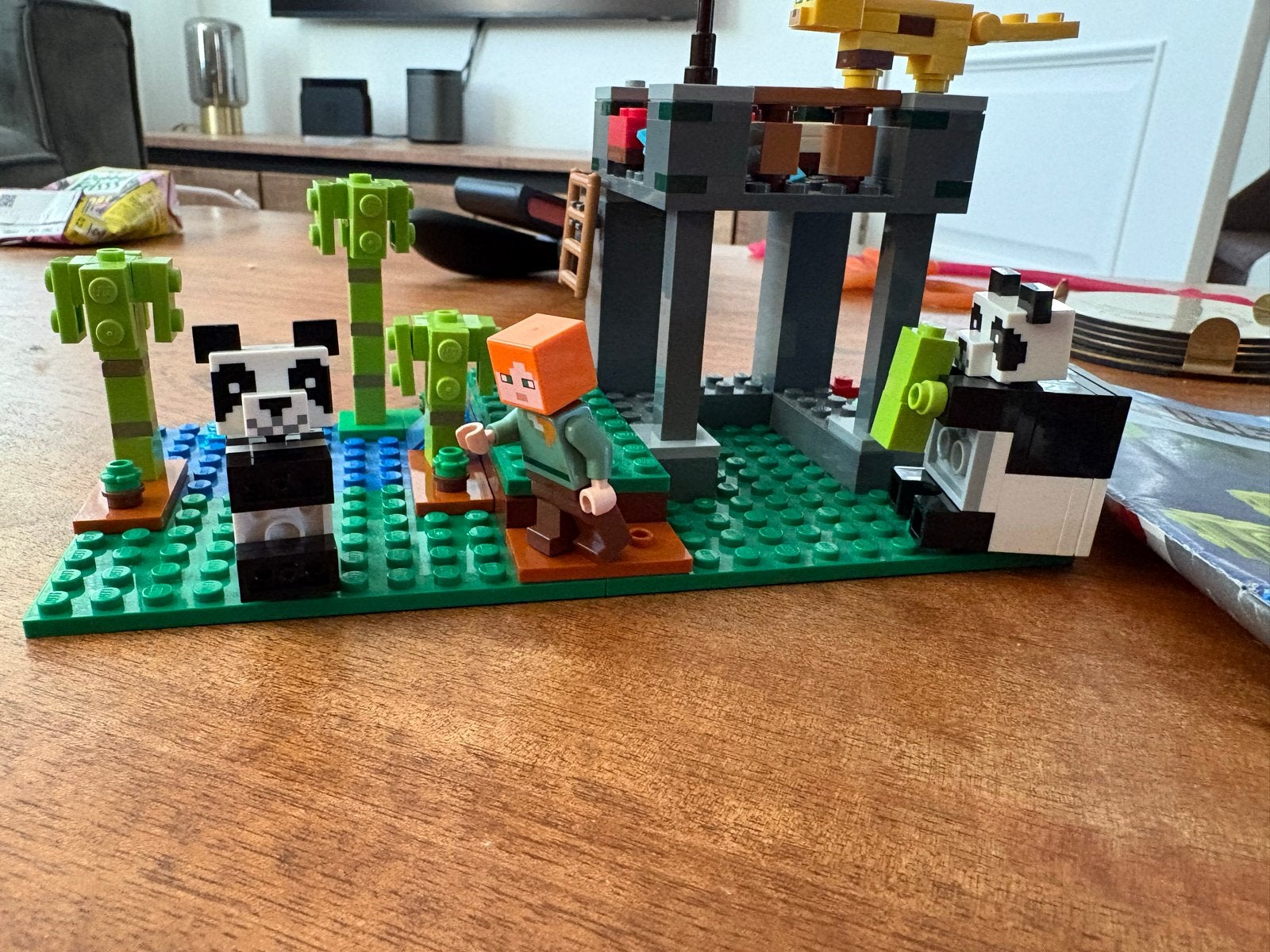 Lego Minecraft Pandaverblijf (21158), Ophalen of Verzenden, Zo goed als nieuw, Overige merken